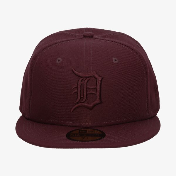 Vīriešu cepure ar nagu NEW ERA CEPURE ESSENTIAL 59FIFTY DETROIT TIGERS DETROIT TIGE 12285502 krāsa bordo