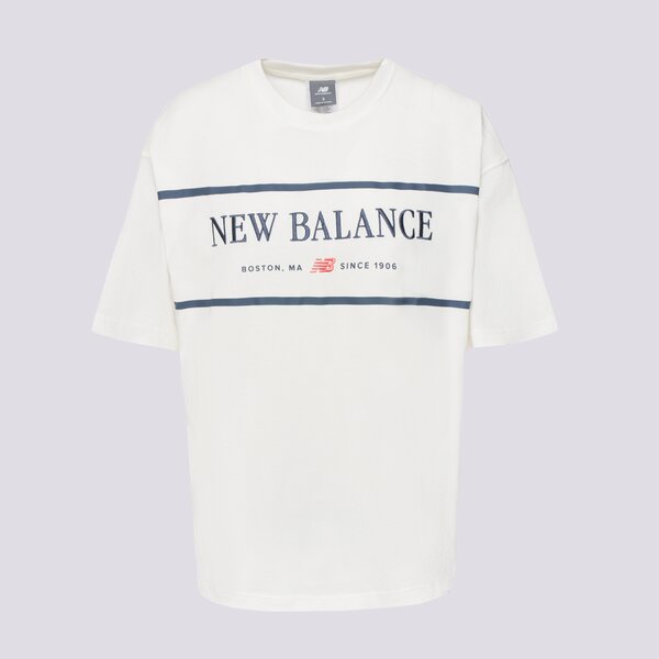 Krekli sievietēm NEW BALANCE T-SHIRT ATHLETICS NAUTICAL wt51910sst krāsa krēmīga