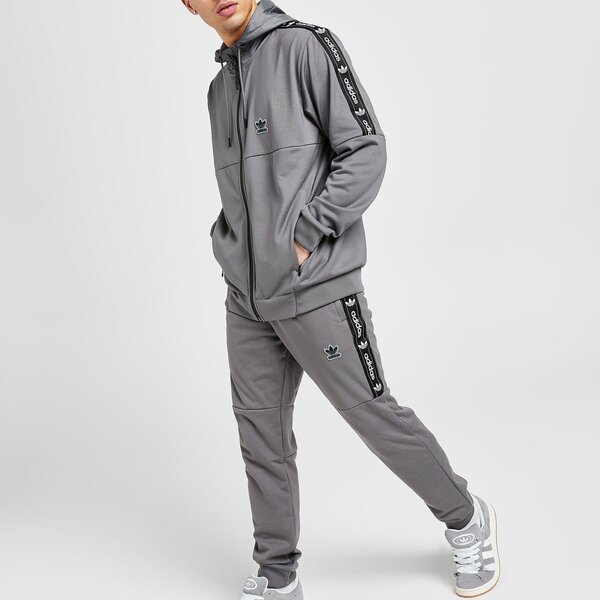 Vīriešu džemperis ADIDAS DŽEMPERIS EDGE FZ GREY 4 SWEATSHIRT hy1000 krāsa pelēka