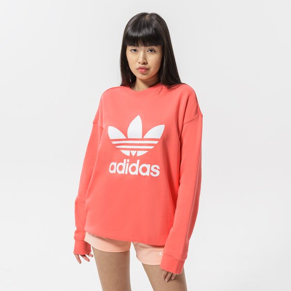 Sieviešu džemperis ADIDAS DŽEMPERIS TRF CREW SWEAT he9537 krāsa oranža