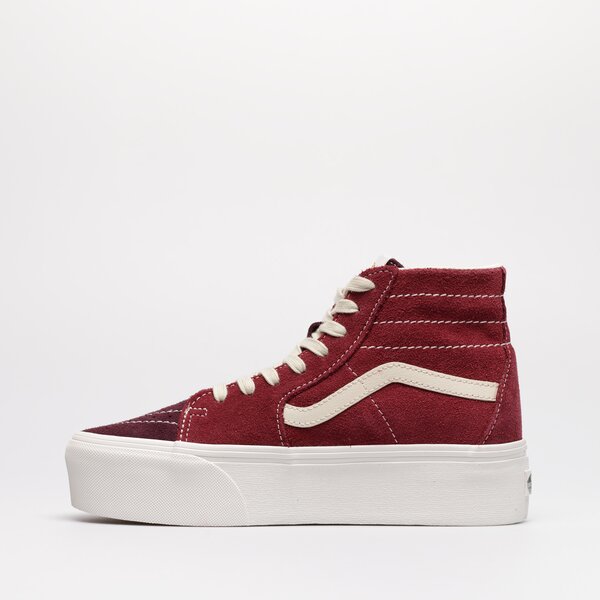 Sporta apavi sievietēm VANS UA SK8-HI TAPERED STACKFORM vn0a7q5ptwp1 krāsa sarkana