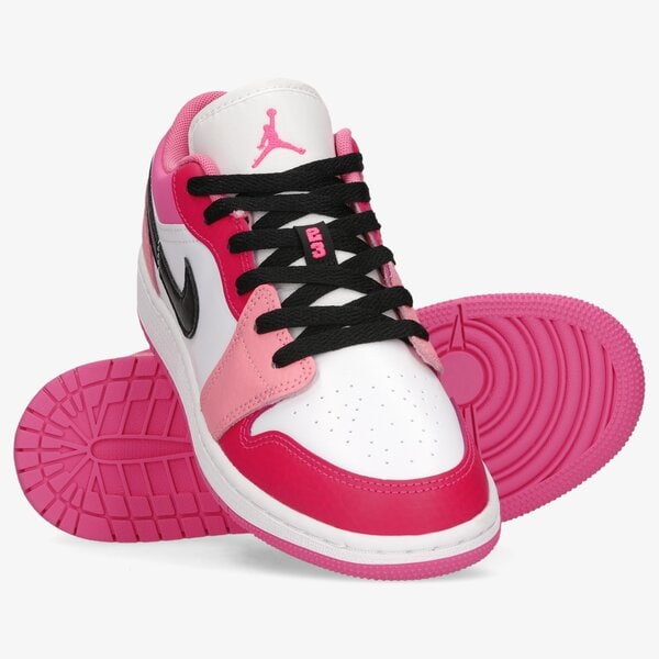 Sporta apavi bērniem AIR JORDAN 1 LOW  553560-162 krāsa rozā