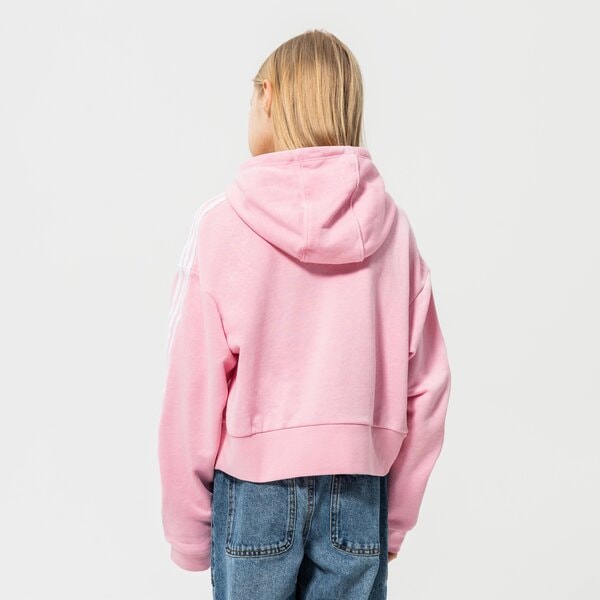 Džemperi bērniem ADIDAS  DŽEMPERIS AR KAPUCI  CROPPED HOODIE GIRL hd2008 krāsa rozā