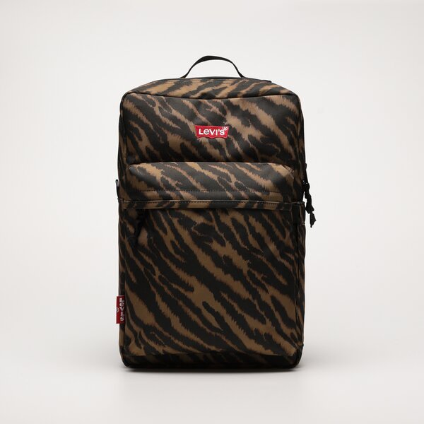Bērnu mugursoma LEVI'S MUGURSOMA L-PACK STANDARD ISSUE d5501-0008 krāsa brūna