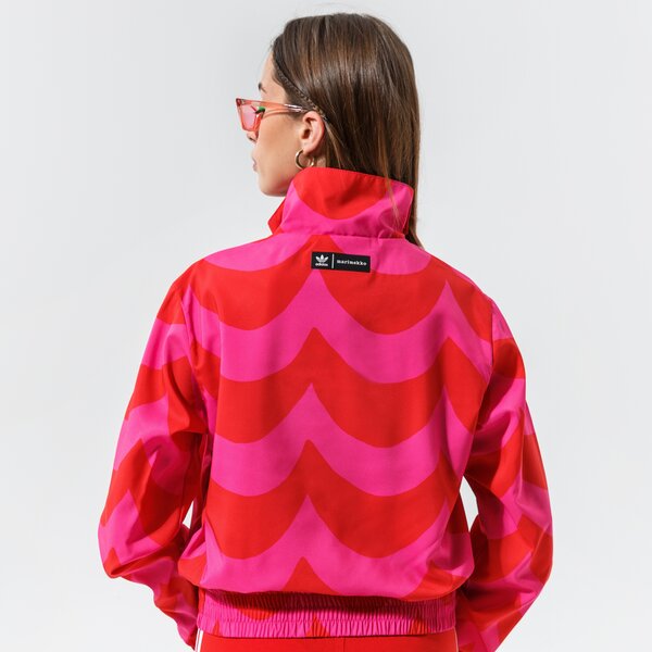 Sieviešu džemperis ADIDAS DŽEMPERIS AR RĀVĒJSLĒDZĒJU  TRACK TOP  h20484 krāsa rozā