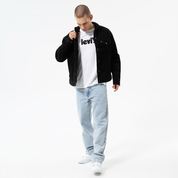 Vīriešu t krekli LEVI'S T-SHIRT SS RELAXED FIT TEE 16143-0390 krāsa balta
