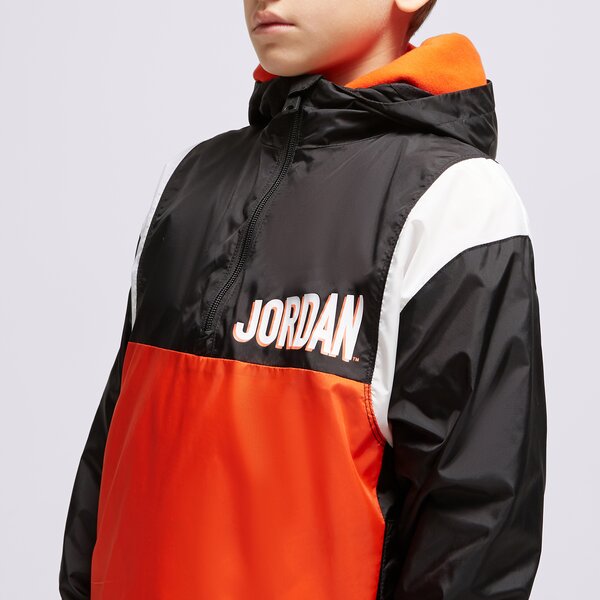 Virsjakas bērniem JORDAN JAKA JDB MVP HOODED WIND JKT BOY 95c237-023 krāsa oranža