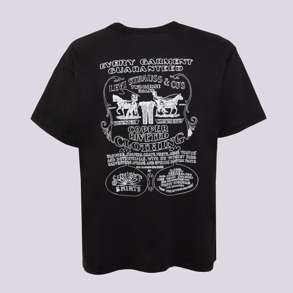 Vīriešu t krekli LEVI'S T-SHIRT VINTAGE FIT GRAPHIC TEE BLACKS 87373-0260 krāsa melna
