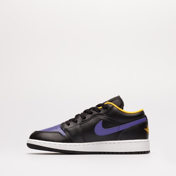 Sporta apavi bērniem AIR JORDAN 1 LOW BG  553560-075 krāsa melna