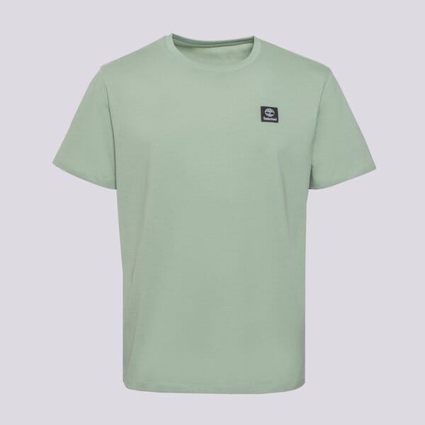 Vīriešu t krekli TIMBERLAND T-SHIRT SHORT SLEEVE WOVEN BADGE TEE GREEN BAY tb0a5rceec61 krāsa zaļa