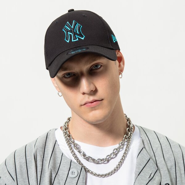 Vīriešu cepure ar nagu NEW ERA CEPURE NEON OUTLINE 940 NYY NEW YORK YANKEES 60358122 krāsa melna
