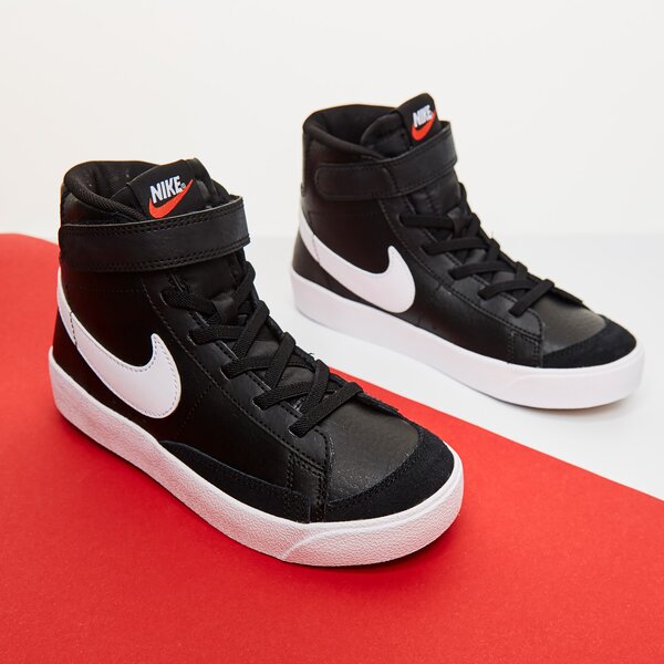 Sporta apavi bērniem NIKE BLAZER MID'77 da4087-002 krāsa melna