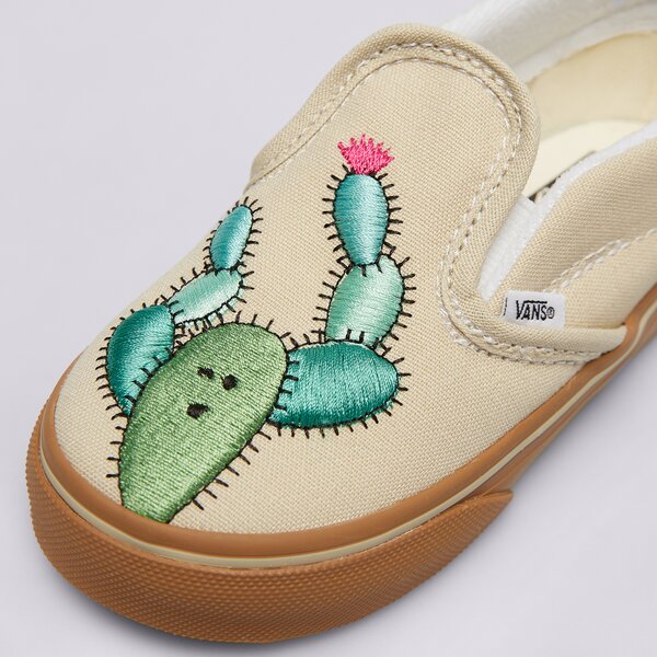 Sporta apavi bērniem VANS SLIP-ON CACTUS vn000cpsgrn1 krāsa bēša