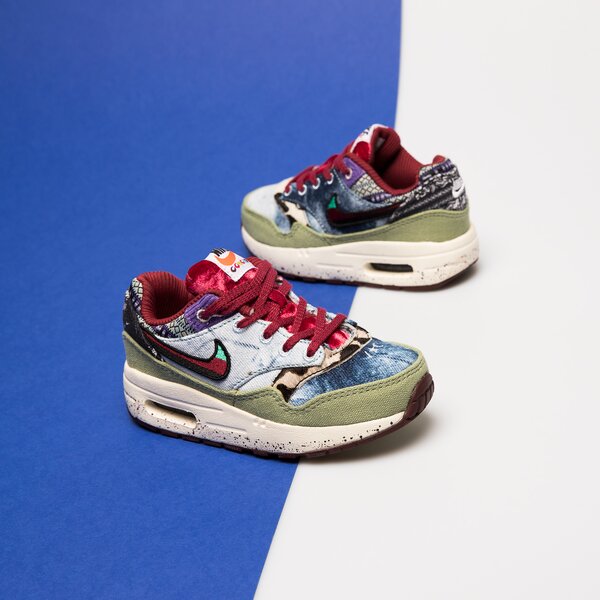 Sporta apavi bērniem NIKE AIR MAX 1 SP dr2362-300 krāsa zaļa