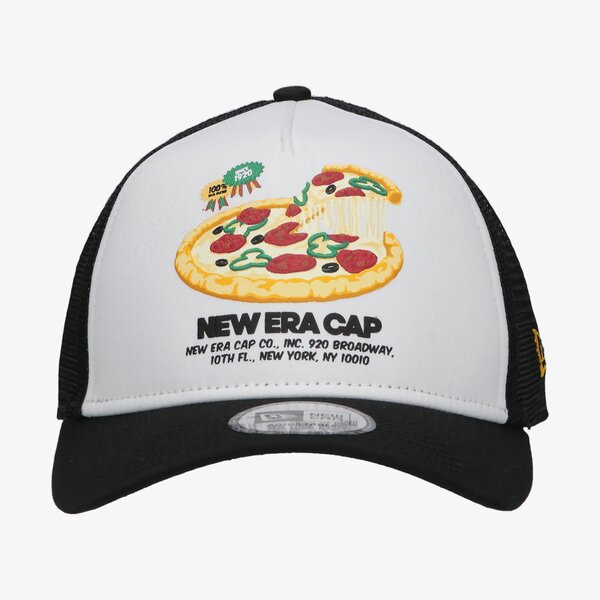 Vīriešu cepure ar nagu NEW ERA CEPURE FOOD PACK TRUCKER BLK NEW ERA WHIBLK 60240347 krāsa balta