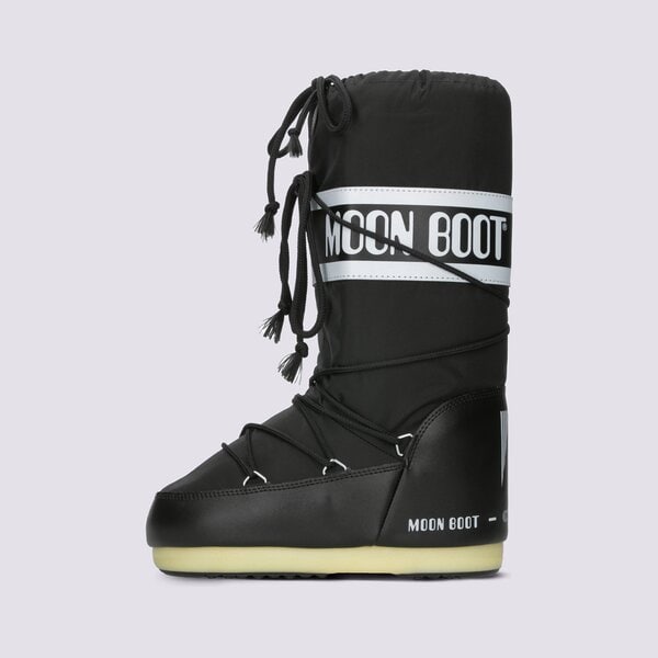 Casual sievietēm MOON BOOT NYLON 14004400001 krāsa melna