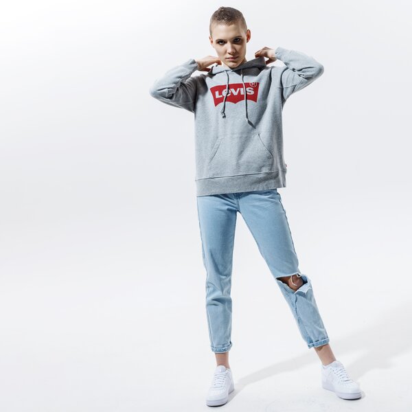 Sieviešu džemperis LEVI'S  DŽEMPERIS AR KAPUCI  GRAPHIC SPORT HOODIE 35946-0003 krāsa pelēka