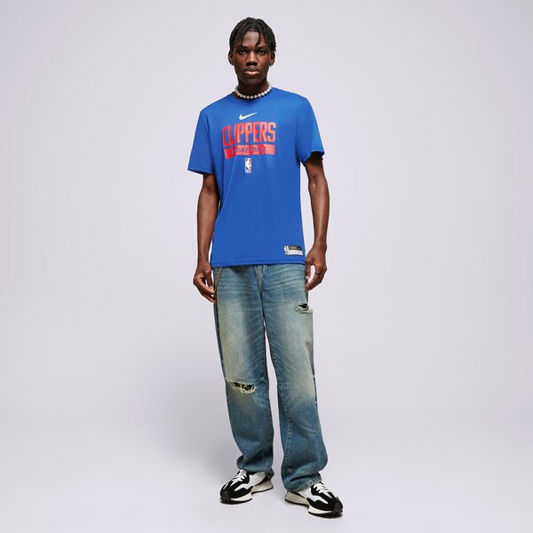 Vīriešu t krekli NIKE T SHIRT LA CLIPPERS dr6468-495 krāsa zila