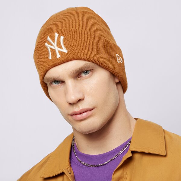 Vīriešu ziemas cepure NEW ERA CEPURE LE BEANIE NYY BRW NEW YORK YANKEES 60364360 krāsa brūna