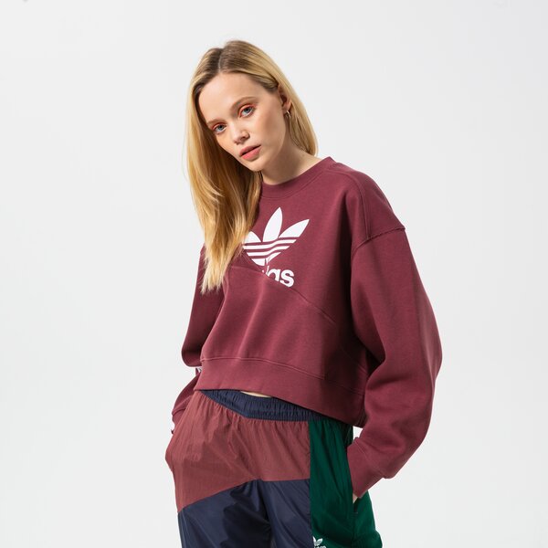 Sieviešu džemperis ADIDAS DŽEMPERIS hc4620 krāsa bordo