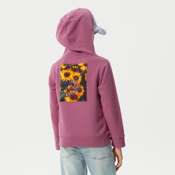 Džemperi bērniem NIKE  DŽEMPERIS AR KAPUCI  B   NSW HBR STMNT HOODED PO BOY dm8092-507 krāsa violeta