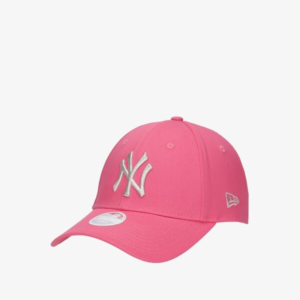 Sieviešu cepure ar nagu NEW ERA CEPURE WMNS METALLIC 940 NYY PINK NEW YORK YANKEES B 60141899 krāsa rozā