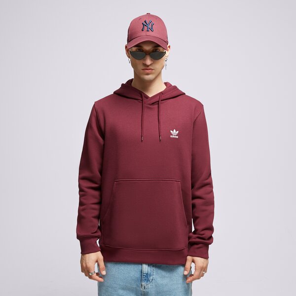 Vīriešu džemperis ADIDAS  DŽEMPERIS AR KAPUCI  ESSENTIAL HOODY ii5792 krāsa bordo