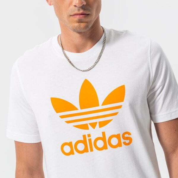 Vīriešu t krekli ADIDAS T-SHIRT TREFOIL he9510 krāsa balta