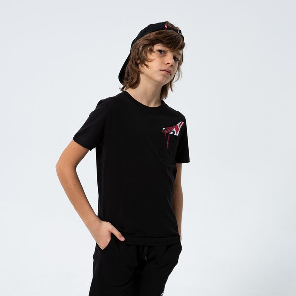 T krekli bērniem JORDAN T-SHIRT AJ1 POCKET PLAY BOY 95b092023 krāsa melna