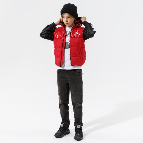 Virsjakas bērniem JORDAN JAKA JORDAN 2 FER JACKET BOY 95a625-r78 krāsa sarkana