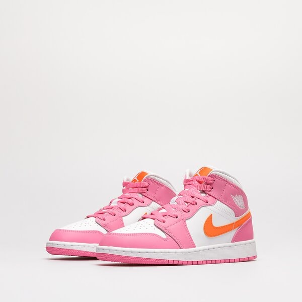 Sporta apavi bērniem AIR JORDAN 1 MID (GS) dx3240-681 krāsa balta