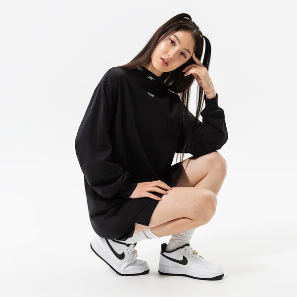 Sieviešu REEBOK KLEITA CL AE TEE SPORTA KOSTIMSS hg1181 krāsa melna