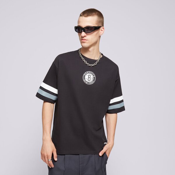 Vīriešu t krekli NEW ERA T-SHIRT NBA ARCH GRPHC BP OS NETS BROOKLYN NETS 60502579 krāsa melna