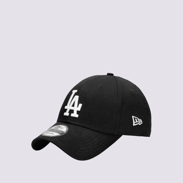 Sieviešu cepure ar nagu NEW ERA CEPURE LEAGUE ESSENTIAL LA DODGERS BLK/WHI 11405493 krāsa melna