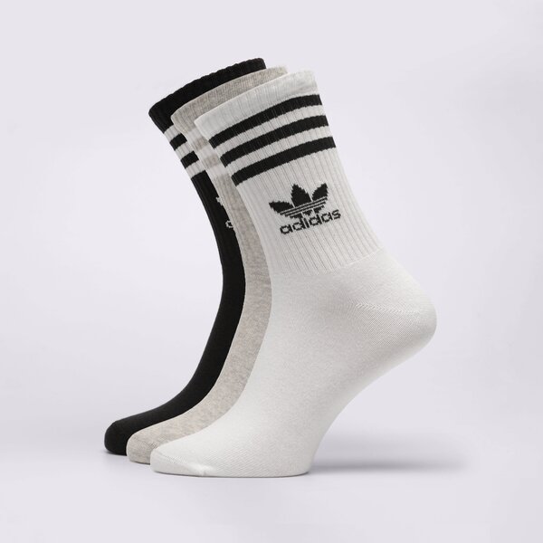 Sieviešu zeķes ADIDAS ZEĶES 3-PACK SOCKS CREW il5023 krāsa daudzkrāsaina