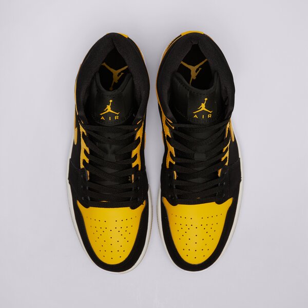 Sporta apavi vīriešiem AIR JORDAN 1 MID  hj6654-071 krāsa melna