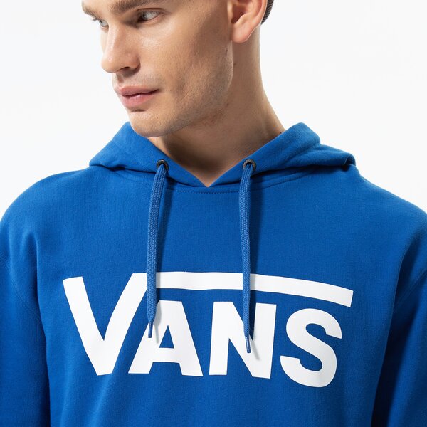 Vīriešu džemperis VANS  DŽEMPERIS AR KAPUCI    VANS CLASSIC PO HOODIE II vn0a456b7wm1 krāsa tumši zila