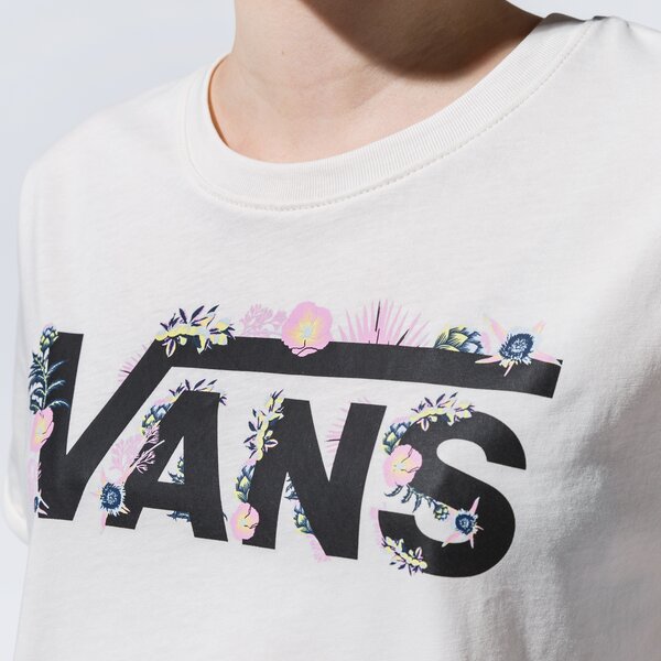 Krekli sievietēm VANS T-SHIRT WM BLOZZOM ROLL OUT MARSHMALLOW vn0a53q2fs81 krāsa balta