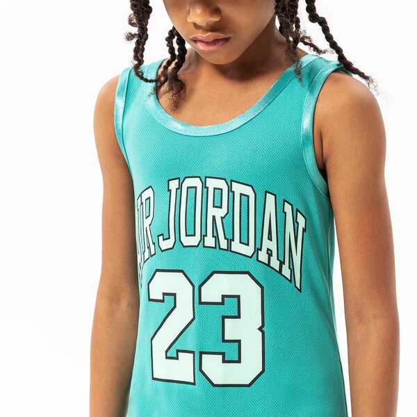 Bērnu šorti un kleitas JORDAN KLEITA HBR JERSEY SPORTA KOSTIMSS GIRL 45b320-b5p krāsa zila