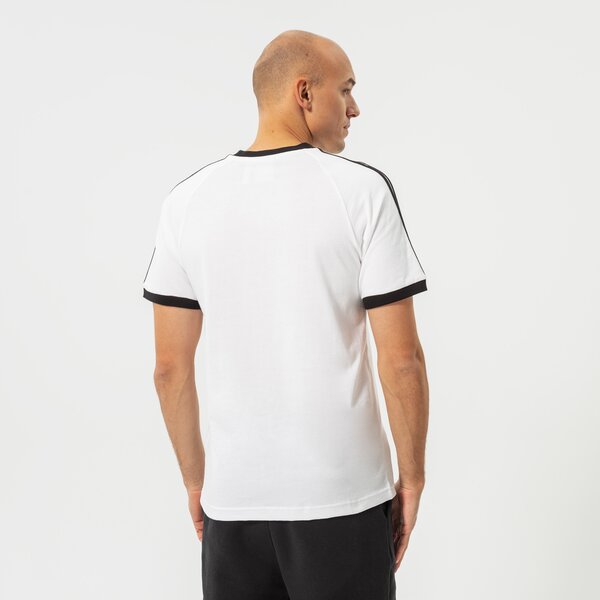 Vīriešu t krekli ADIDAS T-SHIRT 3-STRIPES TEE gn3494 krāsa balta