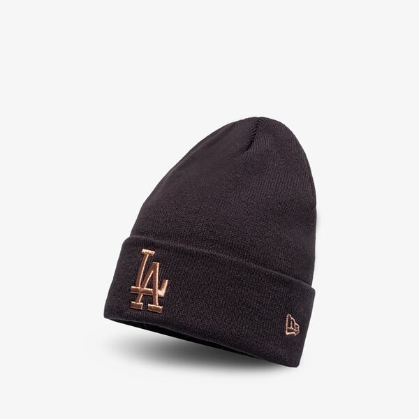 Sieviešu ziemas cepure NEW ERA CEPURE WMNS MET LOGO BEANIE LA DODGERS LOS ANGELES D 60284812 krāsa tumši zila