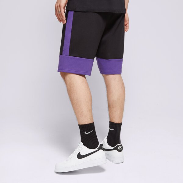 Vīriešu šorti NEW ERA ŠORTI NBA COLOUR BLOCK SHORT LAKERS LOS ANGELES LAKE 60416375 krāsa melna