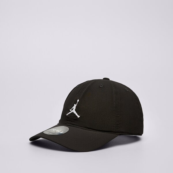 Bērnu cepures ar nagu JORDAN CEPURE JAN JORDAN ESSENTIALS CAP 9a0724-023 krāsa melna