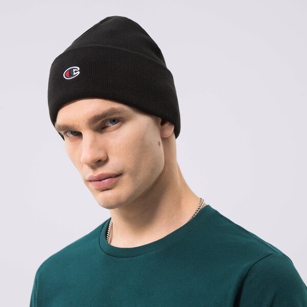 Sieviešu ziemas cepure CHAMPION CEPURE BEANIE CAP 805679kk001 krāsa melna