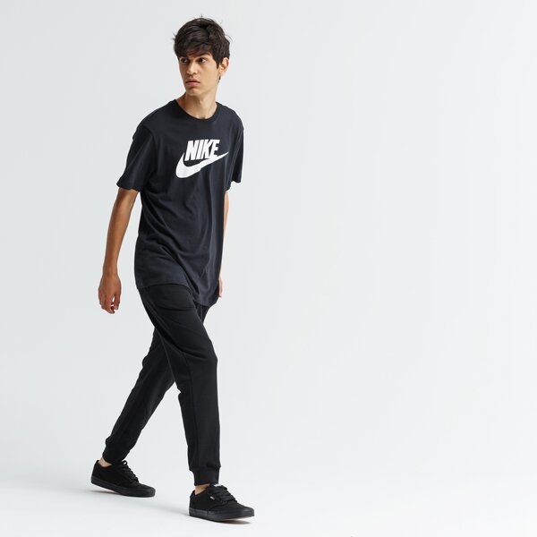 Vīriešu t krekli NIKE T-SHIRT SS M NSW TEE ICON FUTURA ar5004-010 krāsa melna