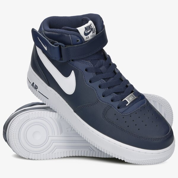 Sporta apavi vīriešiem NIKE AIR FORCE 1 MID '07 AN20 ck4370-400 krāsa tumši zila