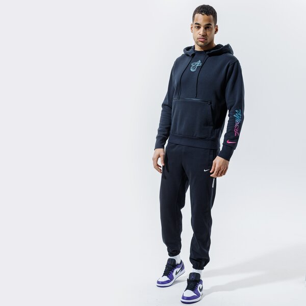 Vīriešu džemperis NIKE  DŽEMPERIS AR KAPUCI  MIAMI HEAT COURTSIDE CITY EDITION cn1814-010 krāsa melna
