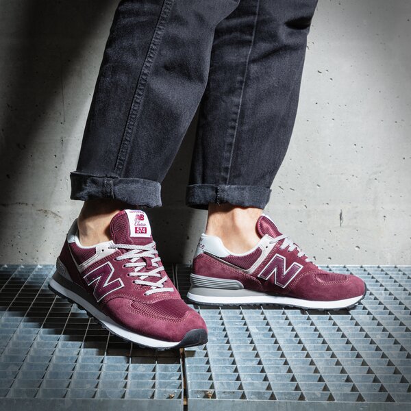 Sporta apavi vīriešiem NEW BALANCE 574  ml574evm krāsa bordo