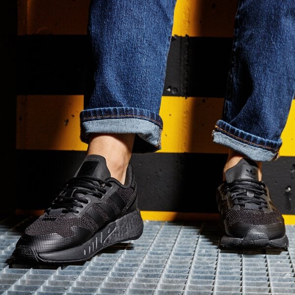 Sporta apavi bērniem ADIDAS ZX 1K BOOST J g58921 krāsa melna