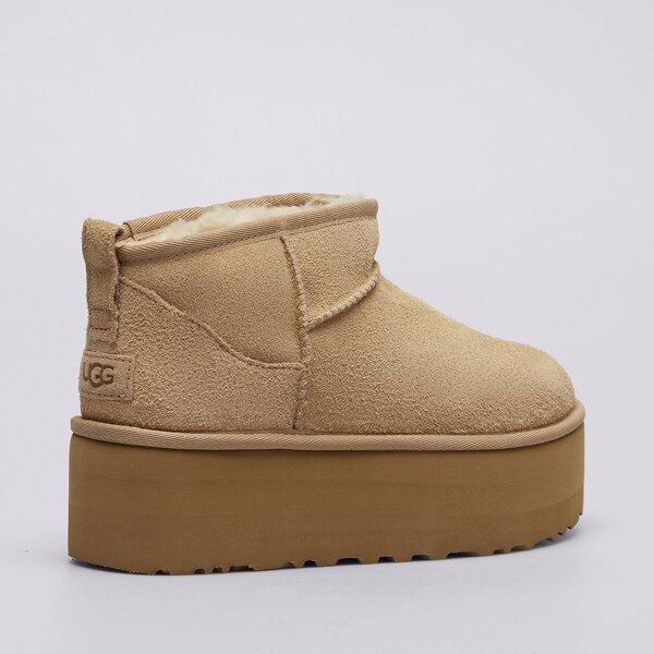 Casual sievietēm UGG CLASSIC ULTRA MINI PLATFORM 1135092-san krāsa bēša